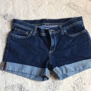 Patagonia denim shorts